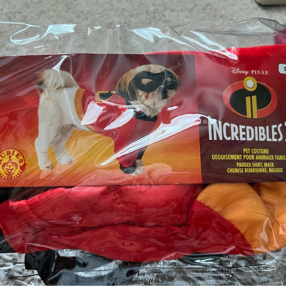 Disney Pixar Incredibles Pet Costume